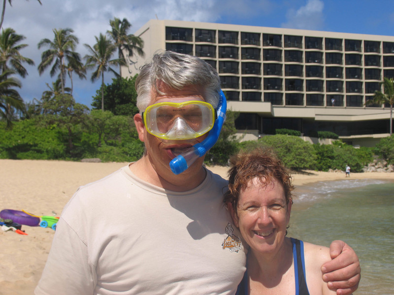 Snorkel Don and Cindy