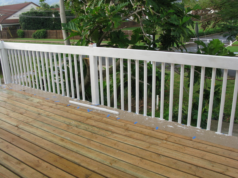We started priming the rails.