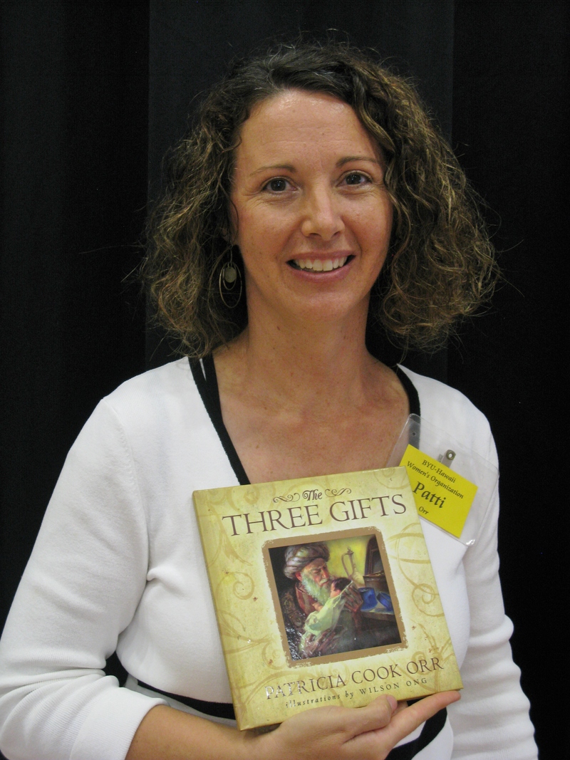 Patti Orr talked about her book - The Three Gifts, and how it came to be written.