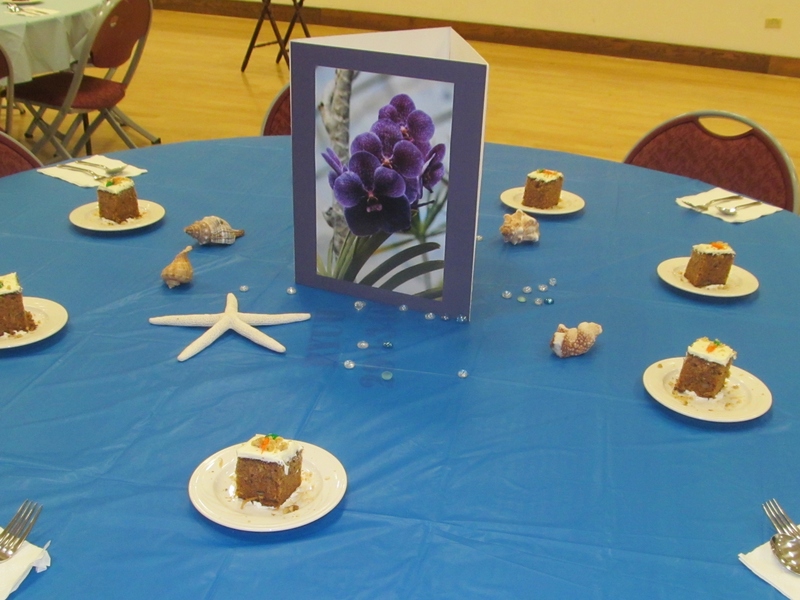 Table Decorations provided by Cindy Colton. The photography was taken by Jim Colton.