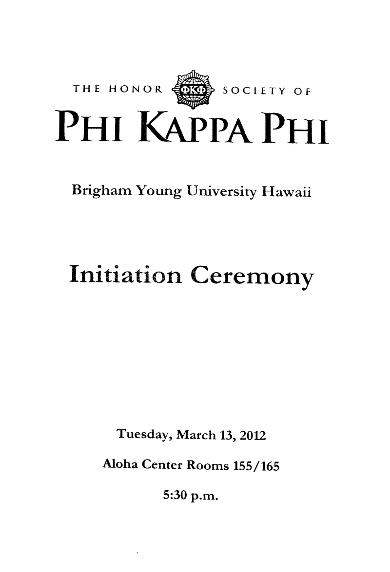 The Program, Front