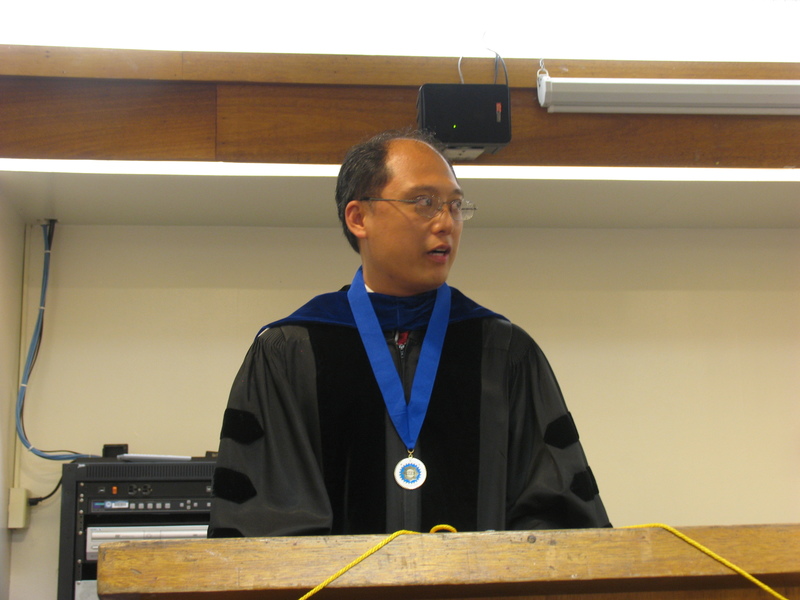 Peter Chan, chapter president