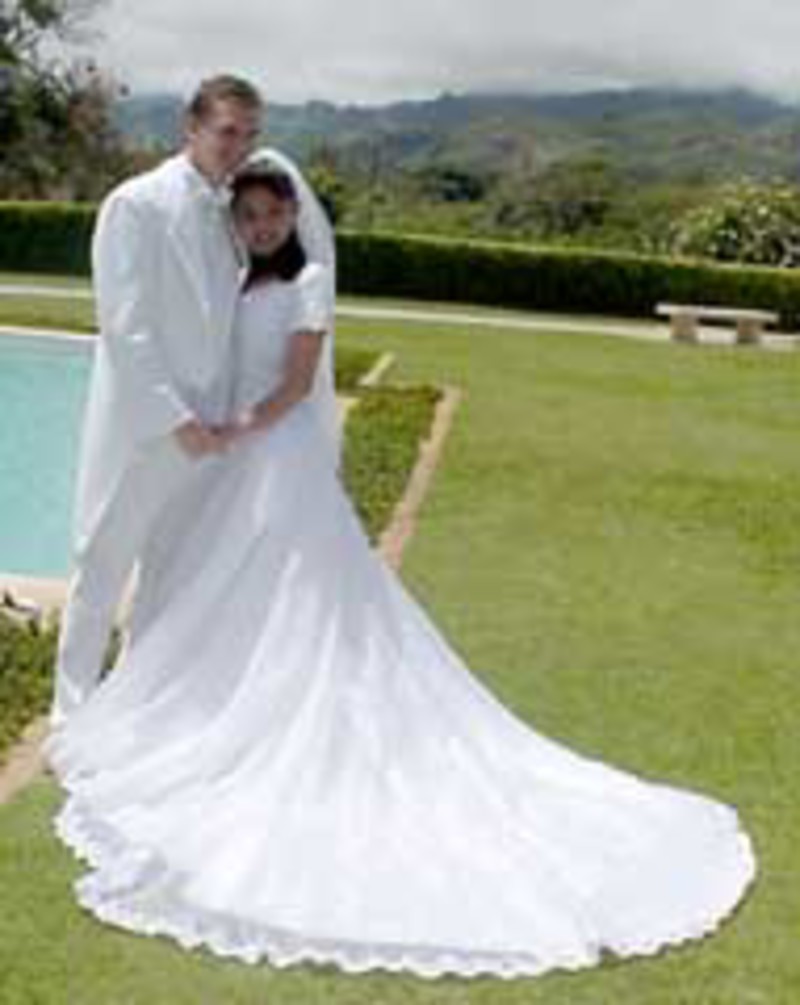 Joseph and Akiko Colton wedding.