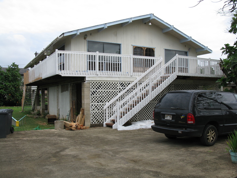 It looks pretty good from the street today. Just think... it's only primer so far. :-)