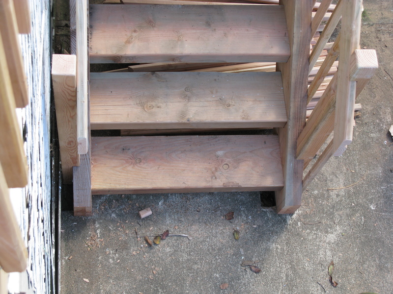 Handrails matched up.