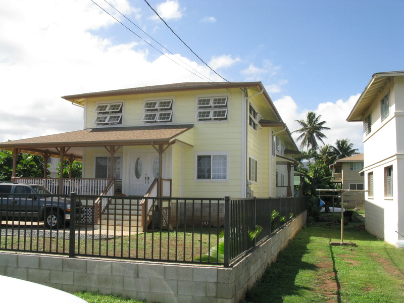 next to house that broke