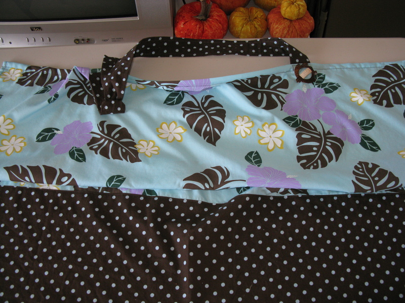 Another nursing cover that Lois made.