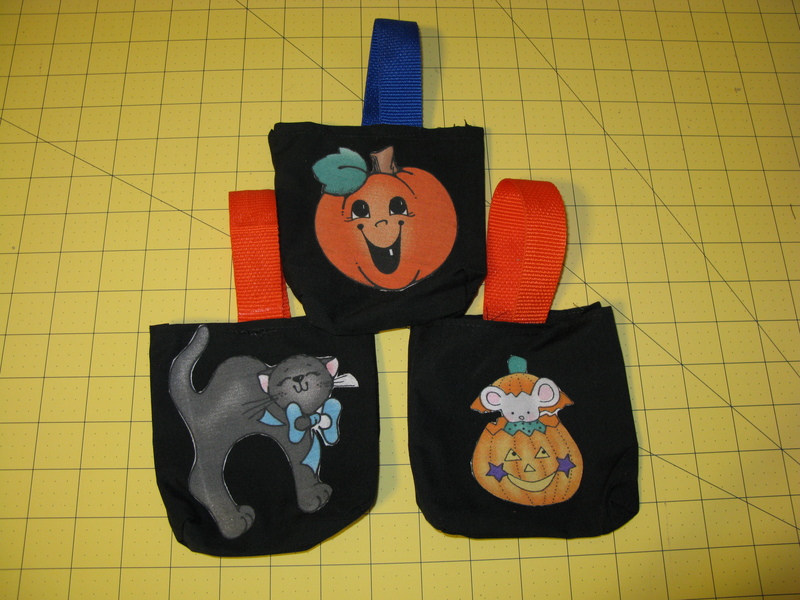 Cute bags Cindy made.