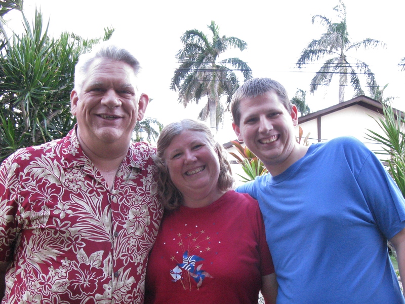 Don, Lois, and Isaac Colton