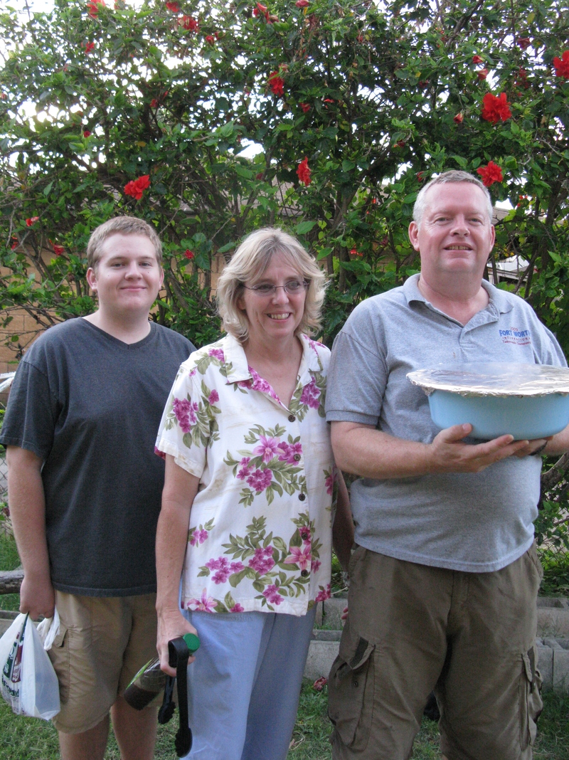 Jared, Celeste, and Neil Moss