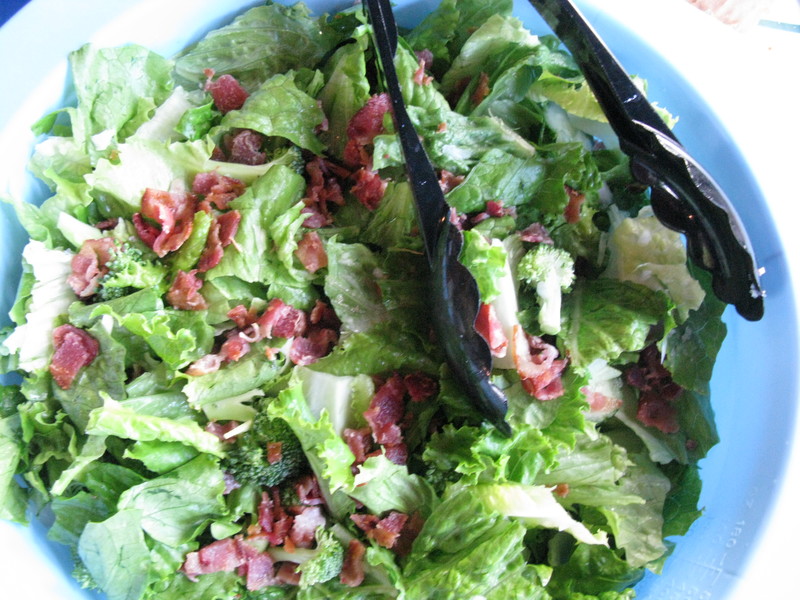 bacon lettuce salad