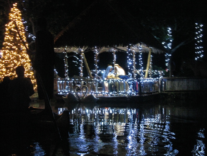 I love the way the lights shine on the water.