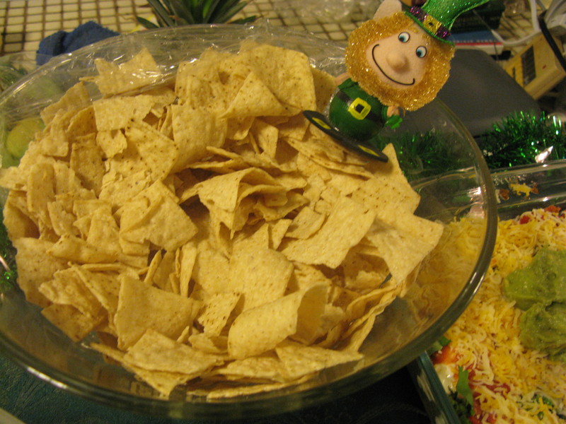 A Leprechaun and his chips