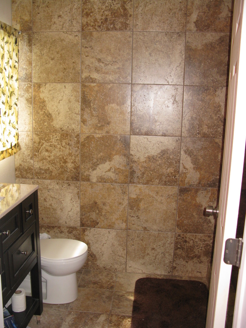 Master Bathroom Wall - Tile