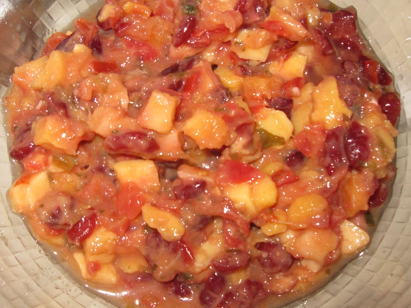 Mango Cranberry Salsa