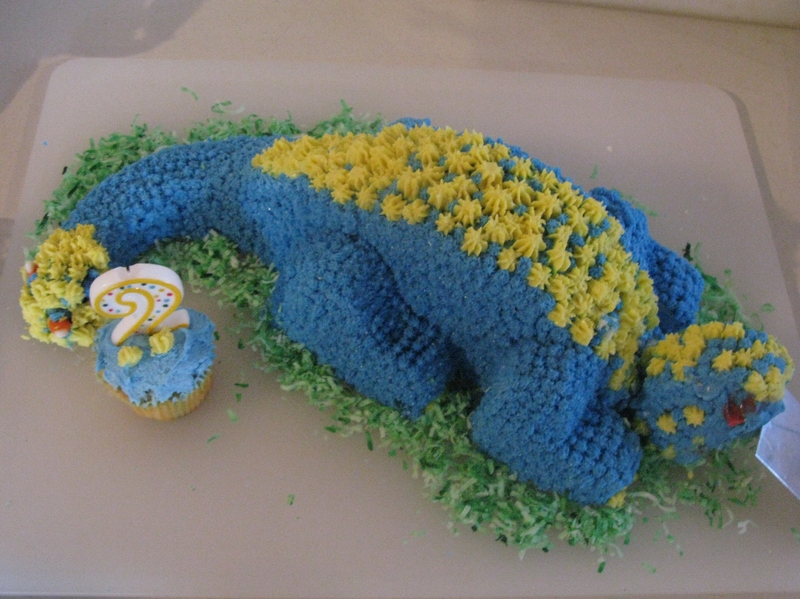 Cool Dragon Birthday Cake!