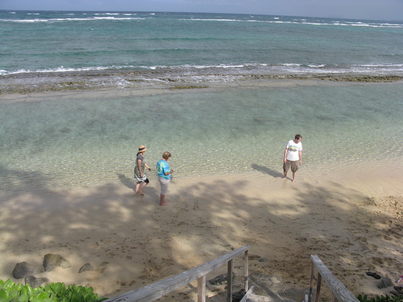 "BathTub" is the beach behind Jim and Cindy's house.