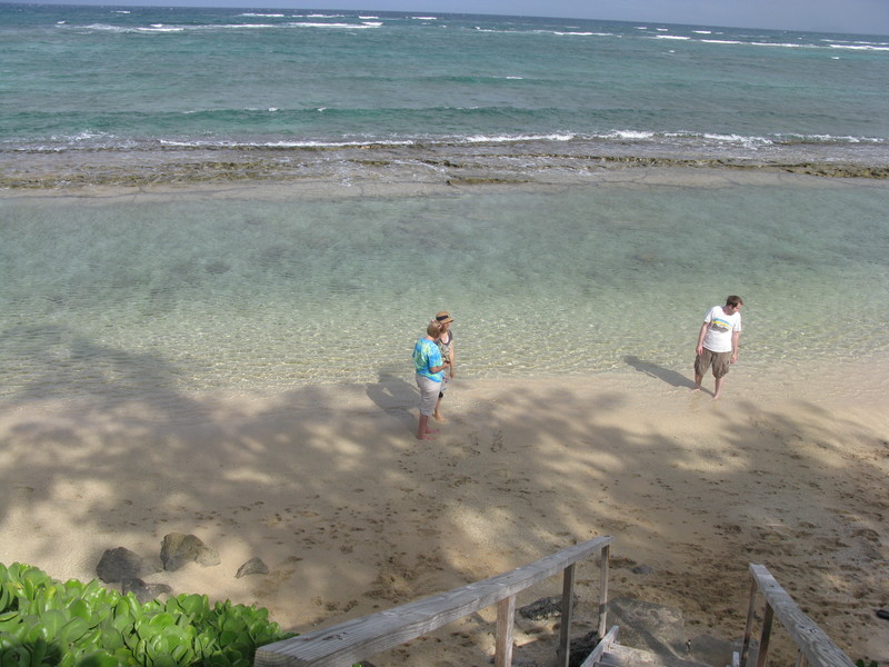 "BathTub" is the beach behind Jim and Cindy's house.