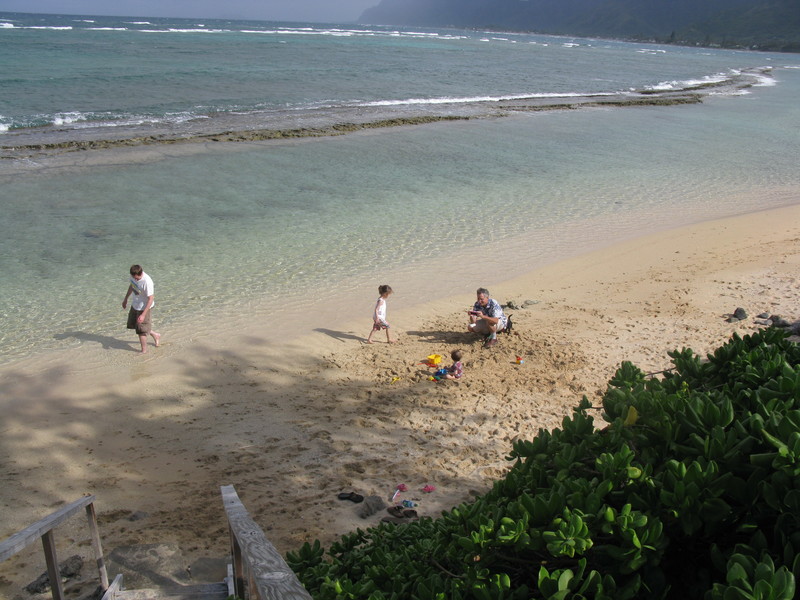 "BathTub" is the beach behind Jim and Cindy's house.