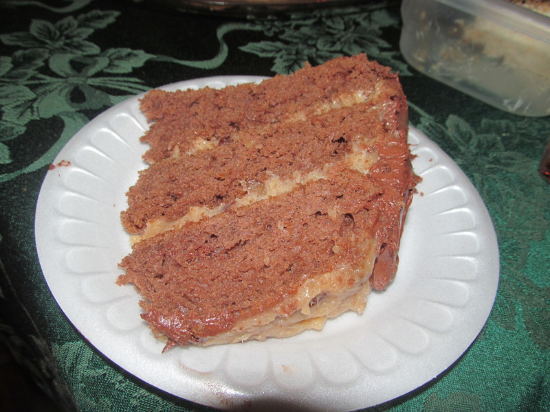 The cake was yummy. Thank you Cindy!