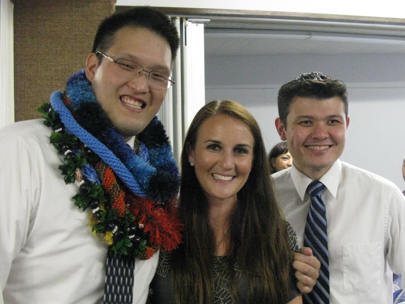 Coree Cost, Tara Zirker, and Jonathan
Watanabe