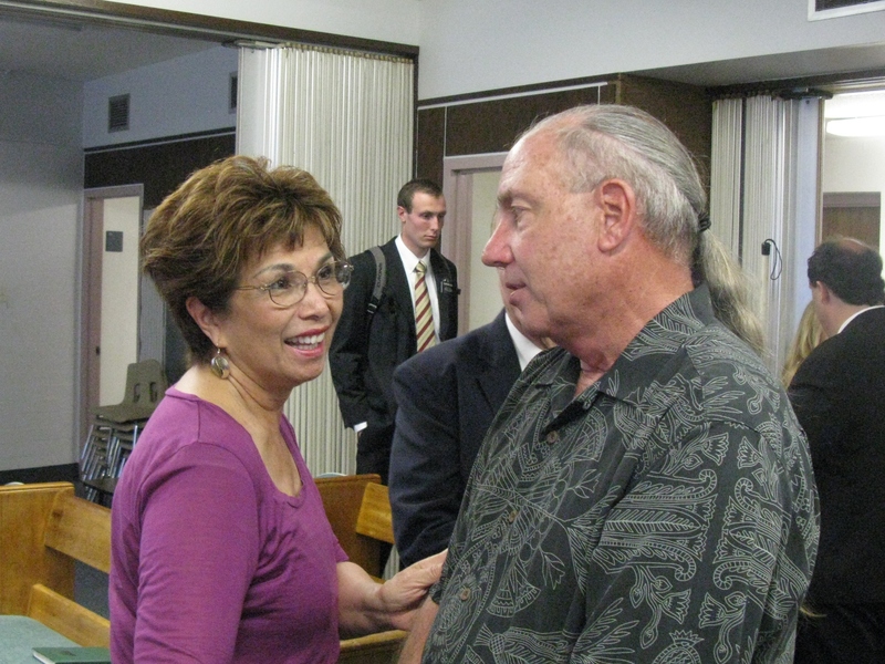 Mrs. Winnie Graham, Coree's Father, Dean Cost.