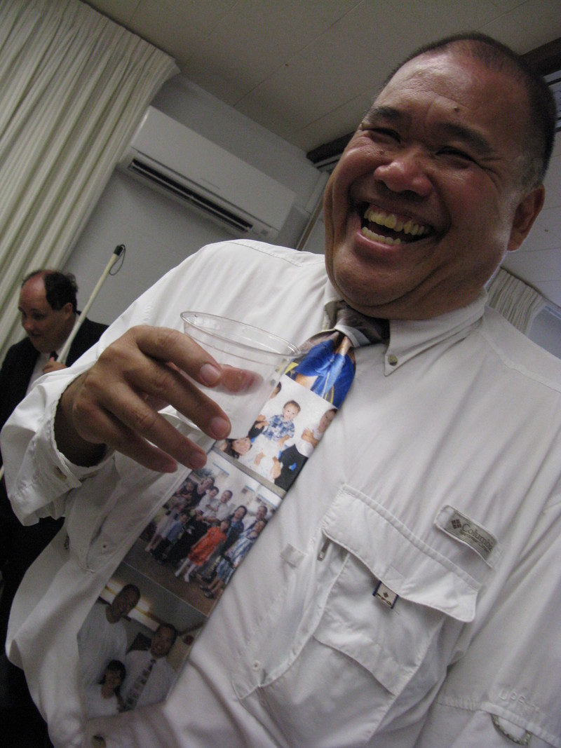 Br. Lau is cracking up.