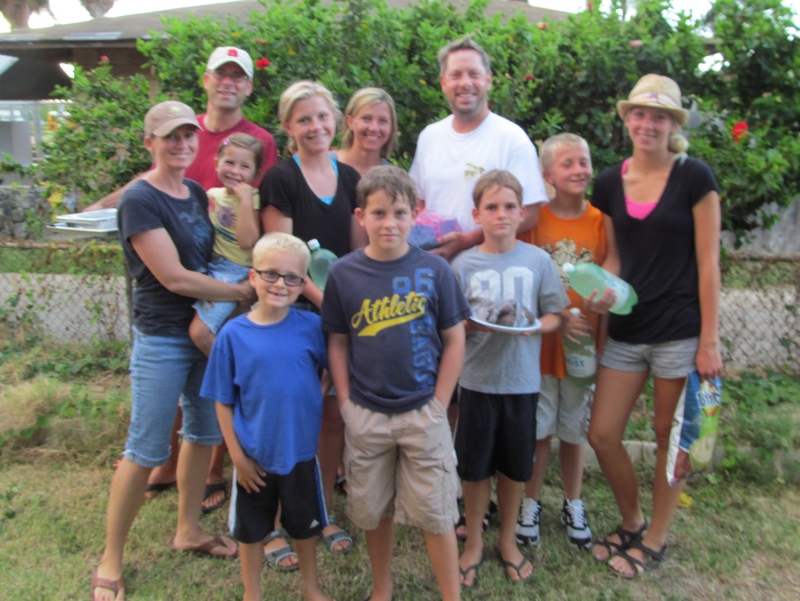 Lisa and Eric-Jon Marlowe Family and his brother's Family