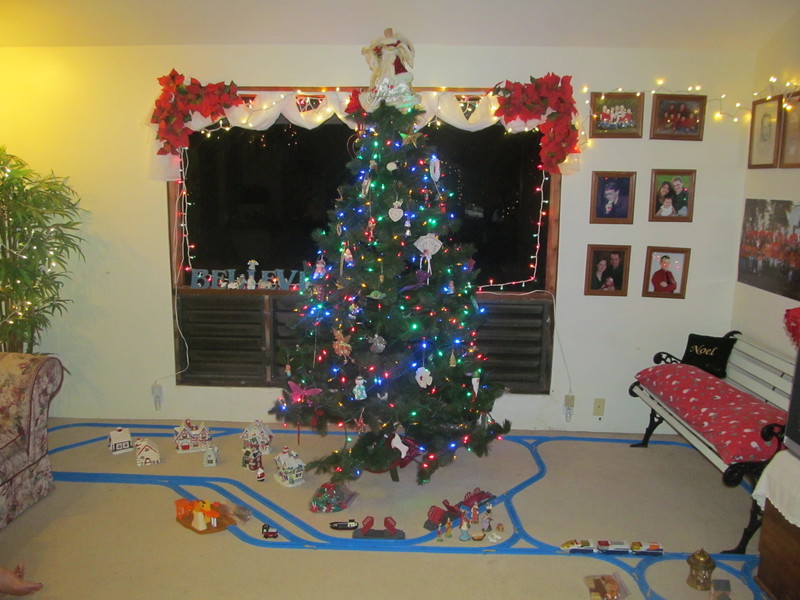 Train around the tree 2012.
