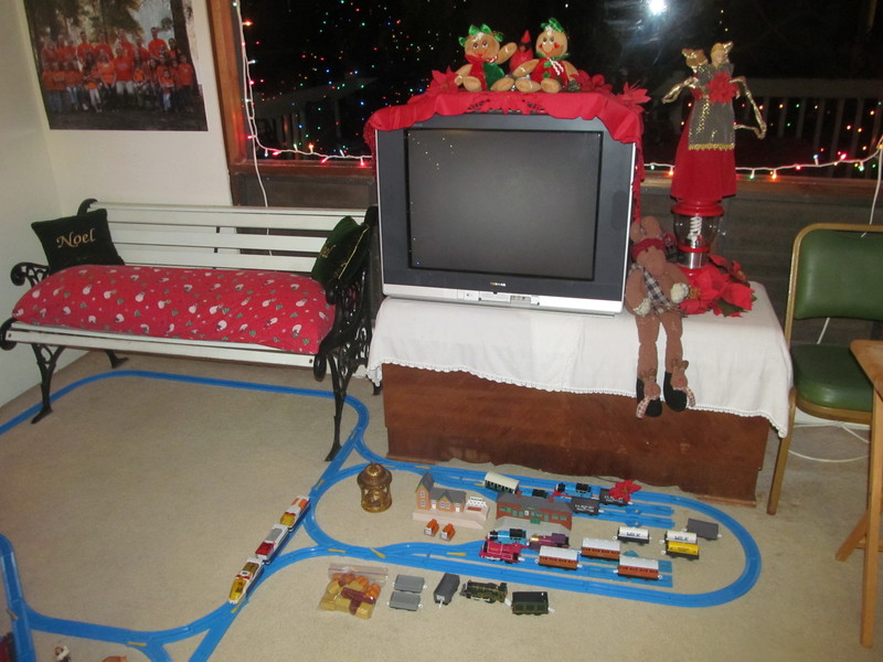 Train around the tree 2012.