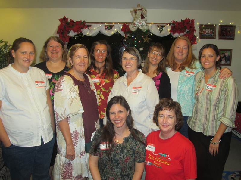 Front: Patricia, Susan
Middle: Maria, Cindy, Betty Back: Lois, Rebecca, Paige, Diana, Kandi. Not pictured: Molly