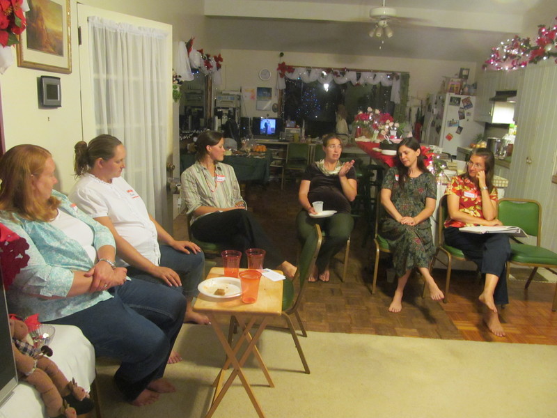 Patricia told a story, and then Molly told a story. A lot of the group told a story. It was wonderful!