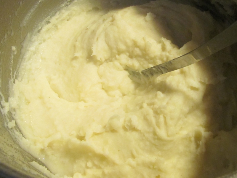 Mashed Potatoes (Gravy not shown)