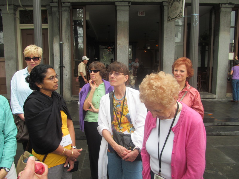 Mary Abraham, Christine Laverty, Jackie Harris,