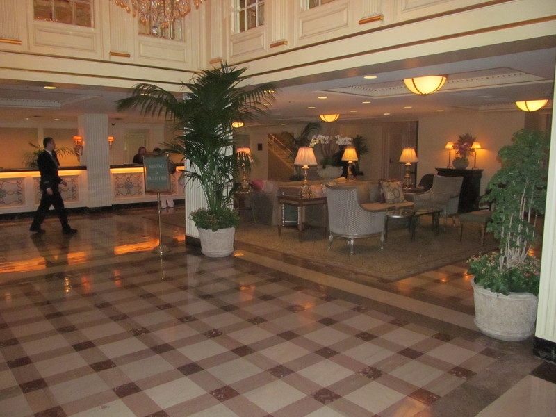 Hotel Monteleone Lobby. They had chandeliers everywhere. Unfortunately I didn't take pictures of any.