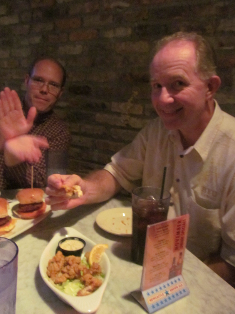 Stuart Wolthuis got some alligator.