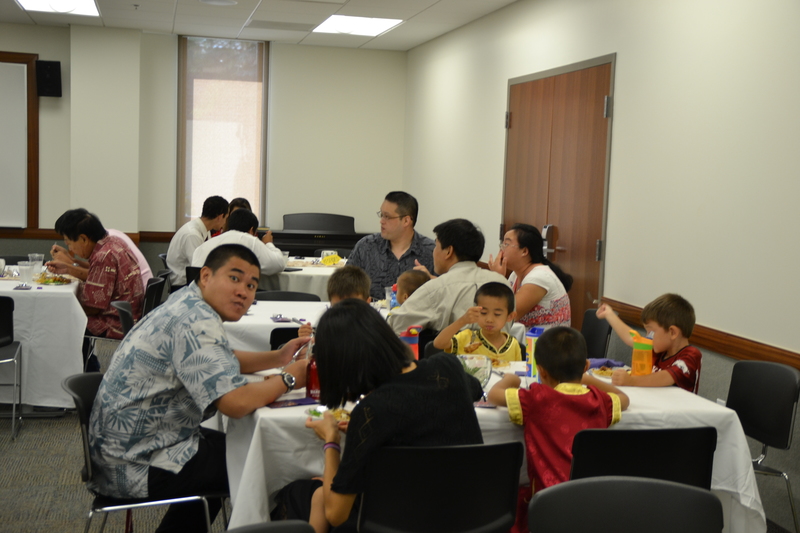 Michael Lau and his family.