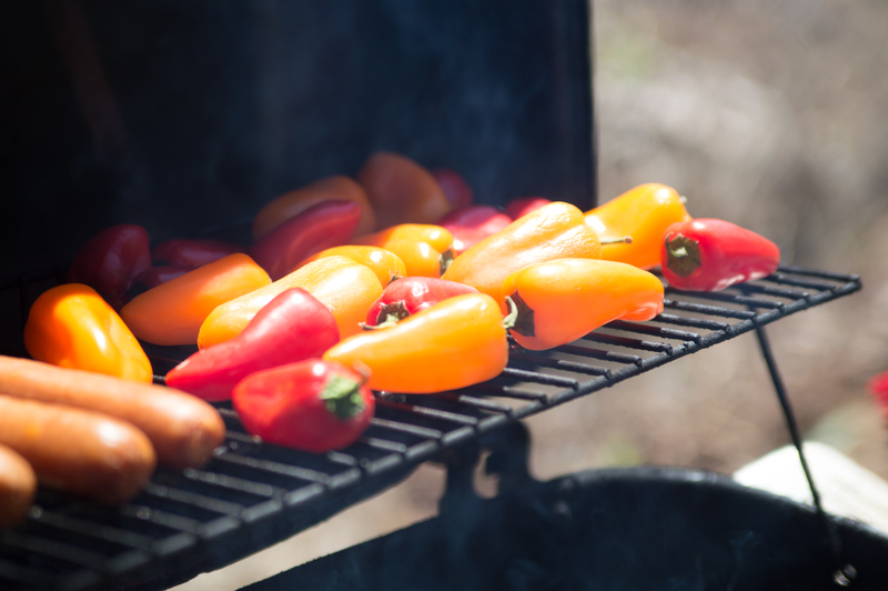 Peppers on the Grill.