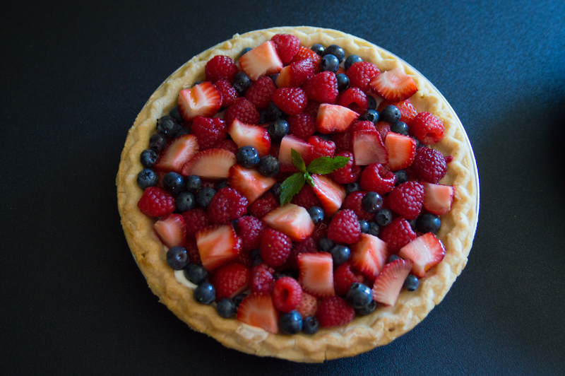 Fruit Pie, made by Akiko.