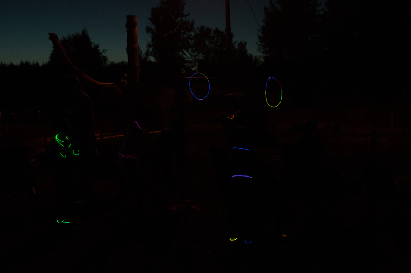 Glow rings.