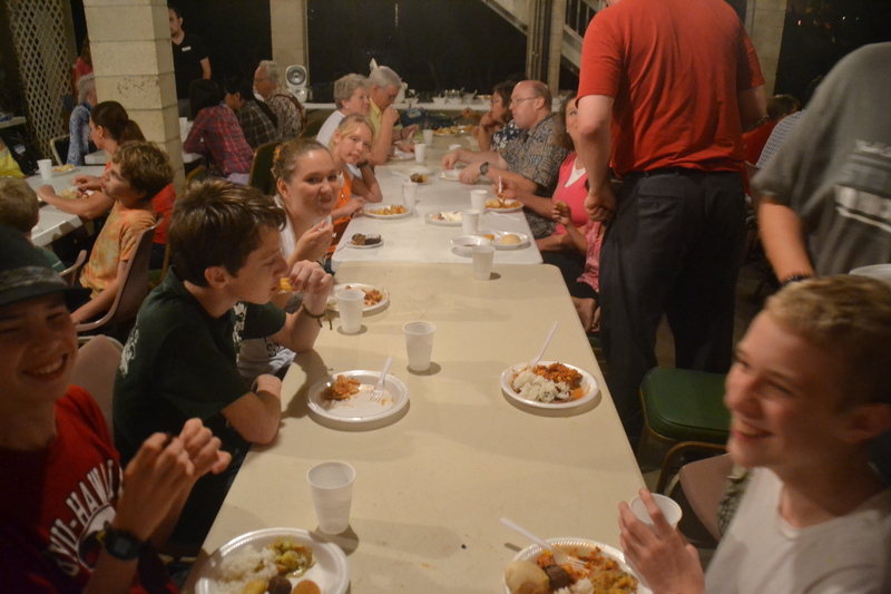 crowd, Tew, Marty and Cary Countryman, Ann Turner