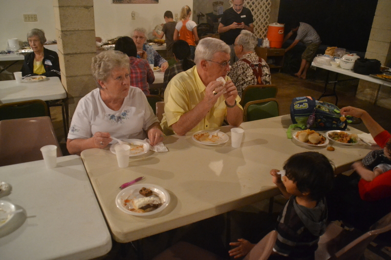 Ann Turner, Jim Turner, crowd