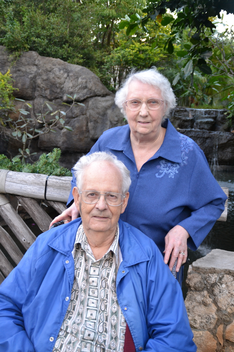 Larry & Jean at the Polynesian Cultural Center