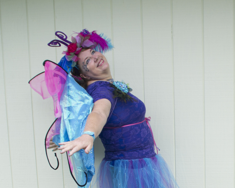 The Butterfly Fairy, or if I was on campus handing out candy....Don called me the Tooth-decay Fairy. :-)
