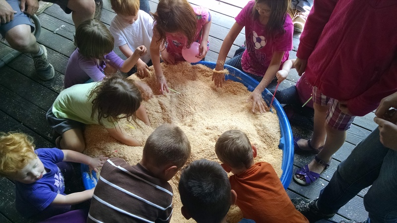 Digging for Treasure.