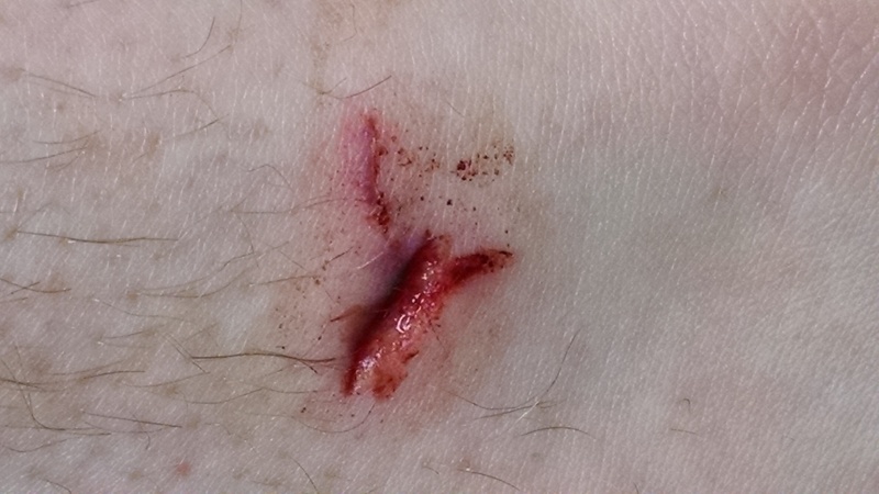 Isaac learned that when you are pushing a toilet into the dump area that it can break.