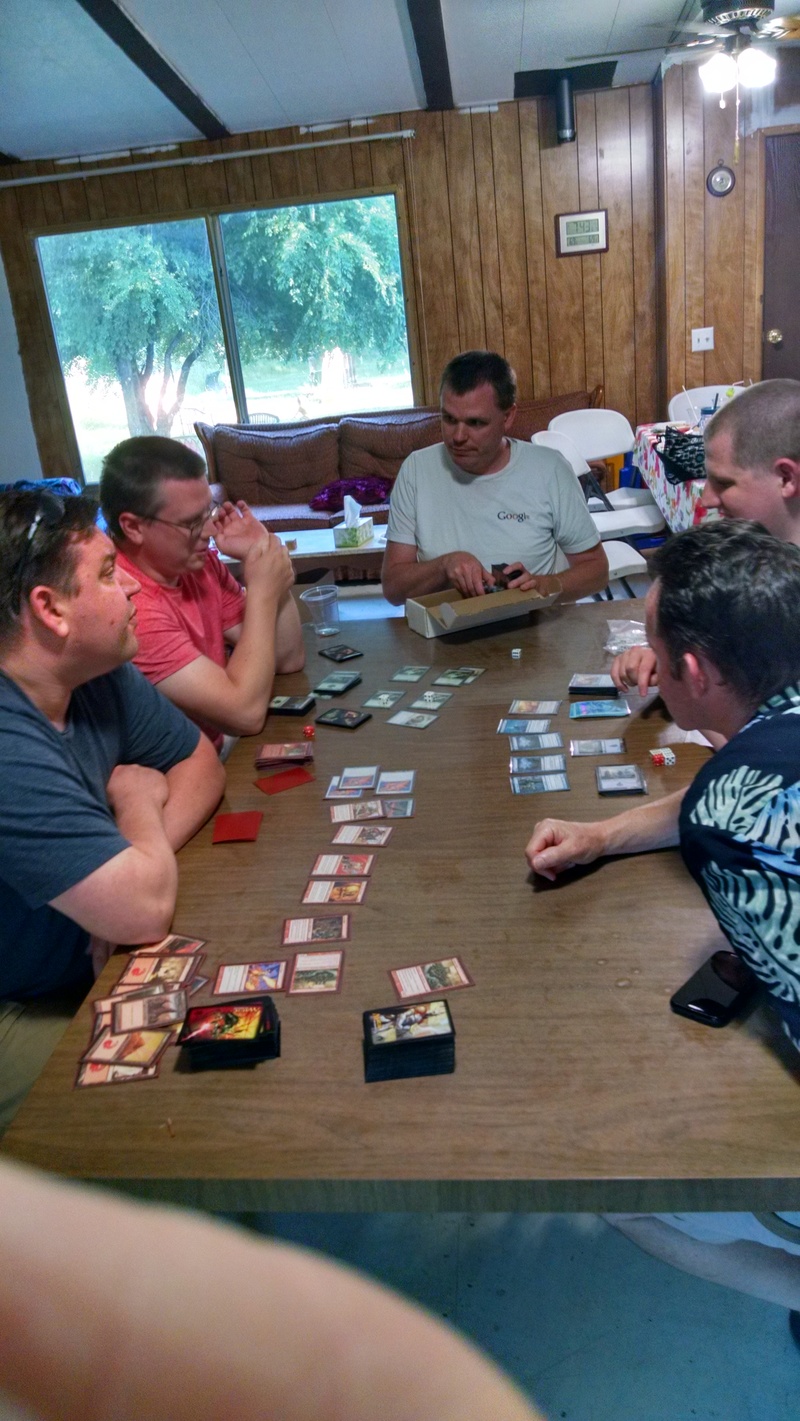 Meanwhile a "game" was going on. Not sure all the rules were followed. :-)