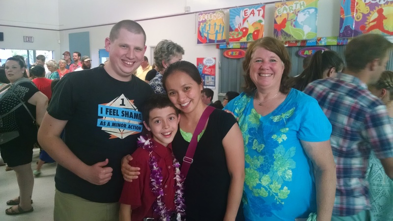 Isaac, Mikey, Akiko, and Lois