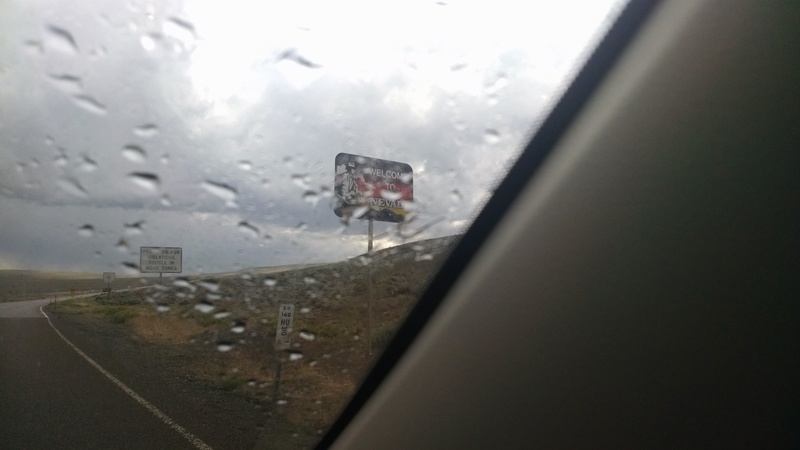 Then we went to Utah. Welcome to Nevada.