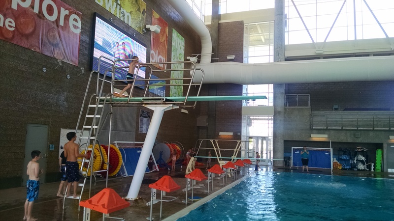 Pool we went to in Herriman for our Family Reunion